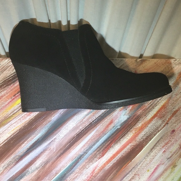 Women’s Black Ankle Boots by Glacee’ Size 8M - Picture 7 of 9